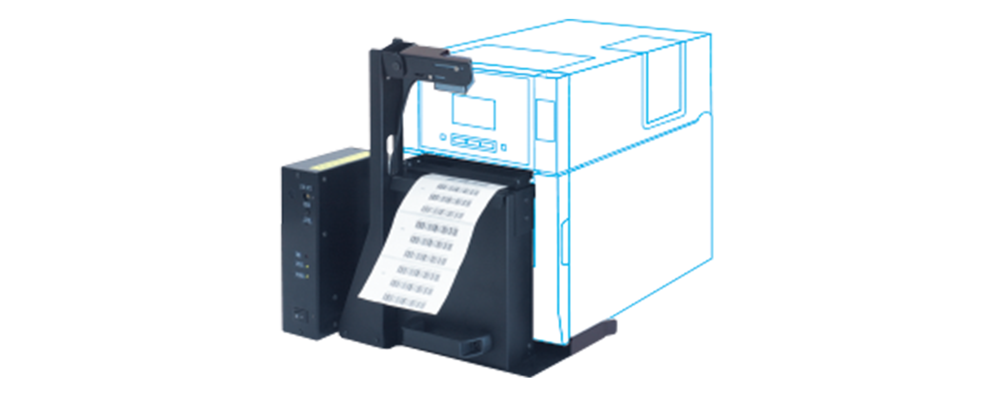 イラスト：バーコードチェッカー　B-IBC-401-SA